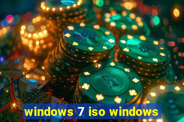 windows 7 iso windows